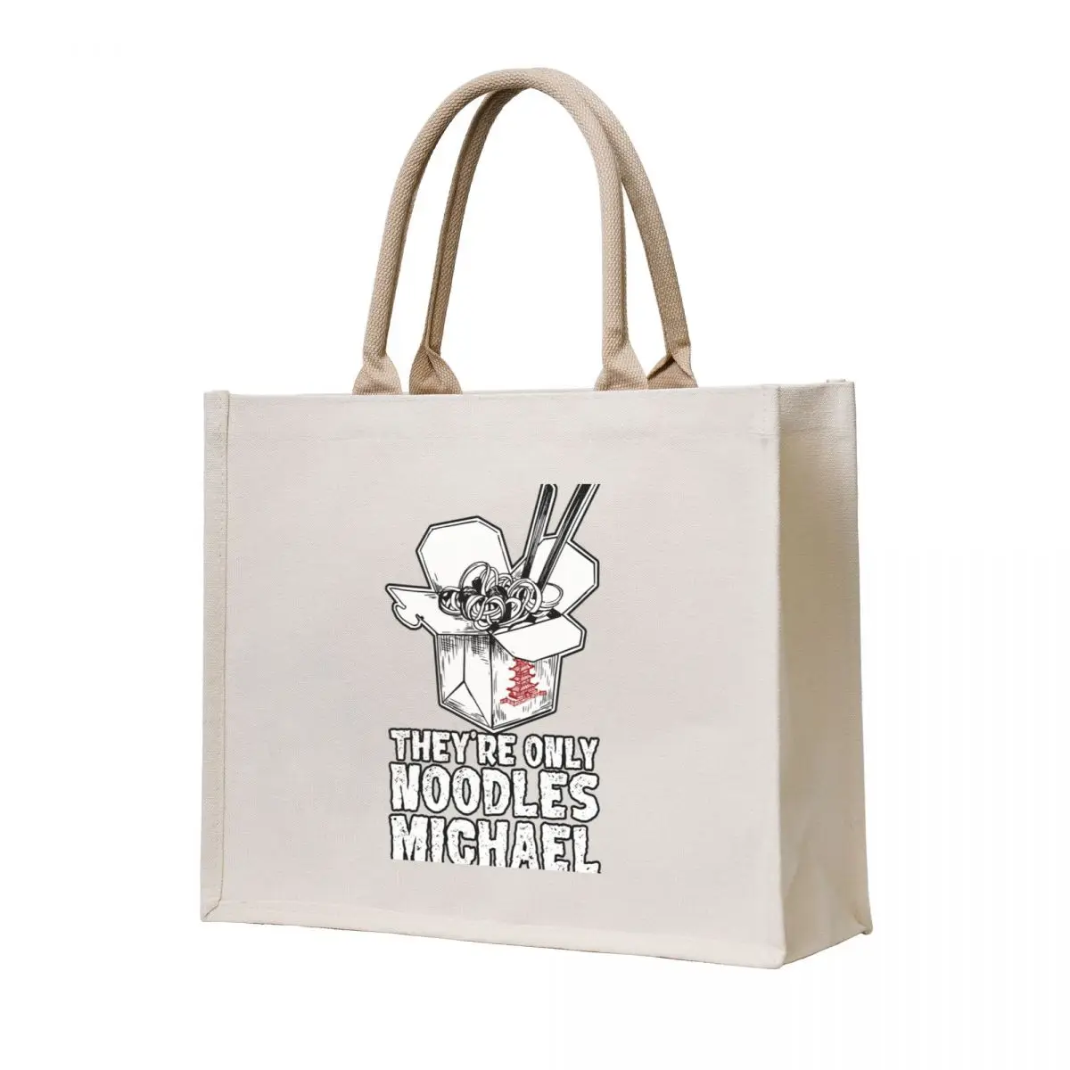 They're Only Noodles Michael Tote Bag foldable reusable bag tote bag men's shopping cart bags
They're Only Noodles Michael Tote Bag foldable reusable bag tote bag men's shopping cart bags