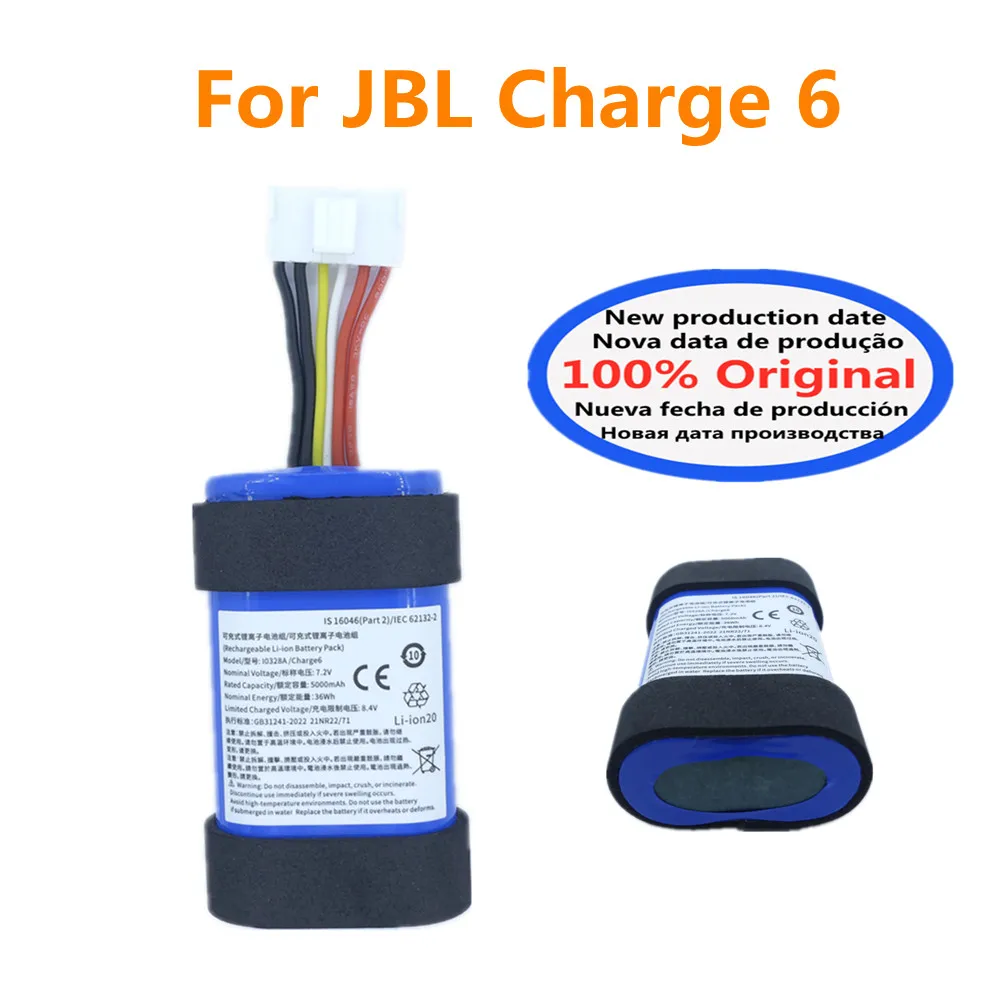 Аккумулятор динамика емкостью 5000 мАч для аккумуляторов JBL Charge 6 Charge6 I0328A Special Edition
Аккумулятор динамика емкостью 5000 мАч для аккумуляторов JBL Charge 6 Charge6 I0328A Special Edition