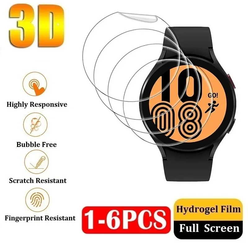 For Samsung Galaxy Watch 4/4 Classic Screen Protector Protective Film for Samsung Watch 4 44mm 40MM/4 Classic 46MM 42MM Film
For Samsung Galaxy Watch 4/4 Classic Screen Protector Protective Film for Samsung Watch 4 44mm 40MM/4 Classic 46MM 42MM Film