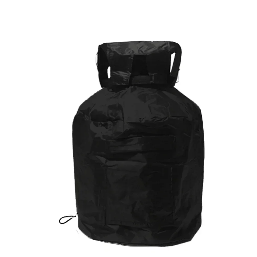 Gas cylinder dust cover for 20lb propane tanks made of Oxford fabric ventilation design and convenient carrying handles
Gas cylinder dust cover for 20lb propane tanks made of Oxford fabric ventilation design and convenient carrying handles