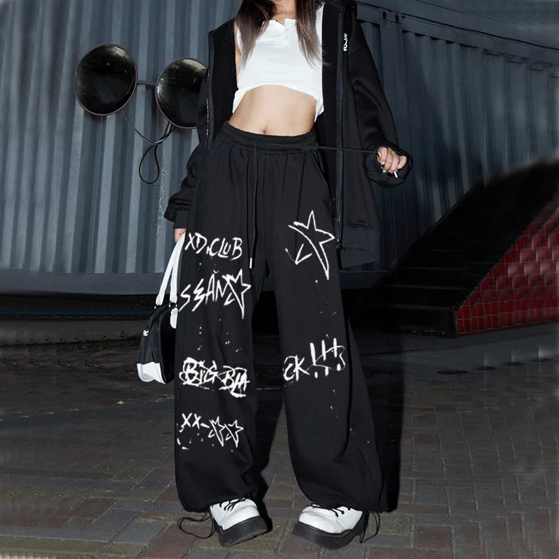 American Jazz Pure Cotton Wide Leg Pants High Waist Slim Loose Casual Straight Leg Dance Hip Hop Streetwear Trousers
American Jazz Pure Cotton Wide Leg Pants High Waist Slim Loose Casual Straight Leg Dance Hip Hop Streetwear Trousers