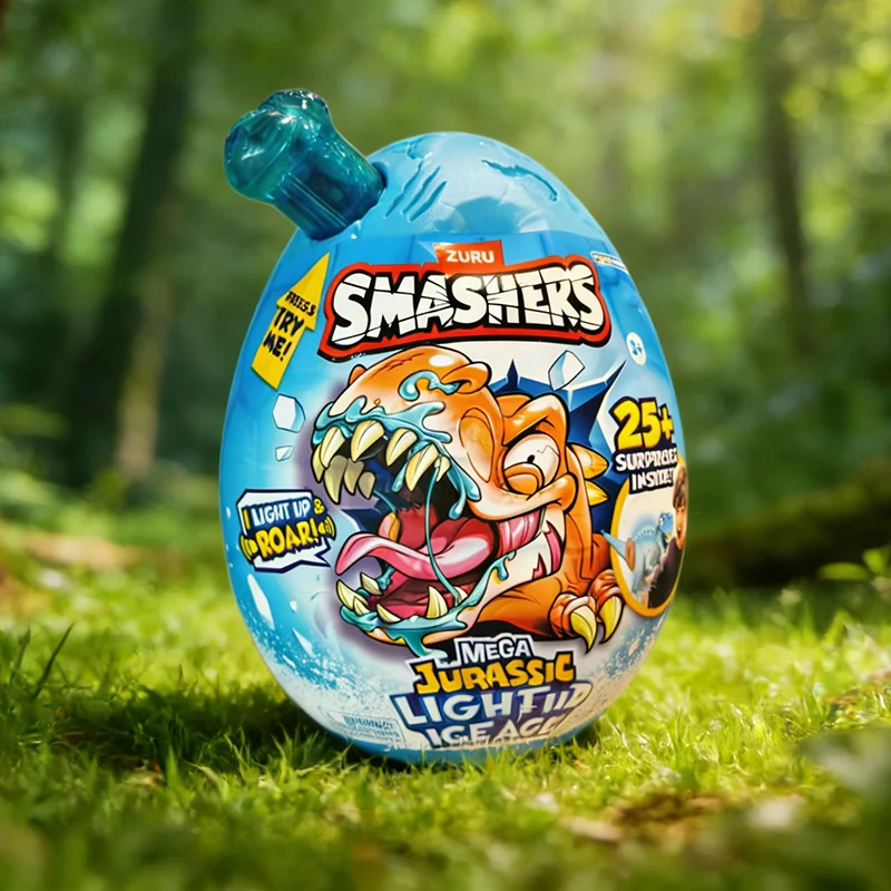 Оригинальный набор Zuru Smashers Mega Jurassic Ice Age: светящийся динозавр в яйце с 25+ сюрпризами, игрушка для детей, подарок на Рождество
Оригинальный набор Zuru Smashers Mega Jurassic Ice Age: светящийся динозавр в яйце с 25+ сюрпризами, игрушка для детей, подарок на Рождество