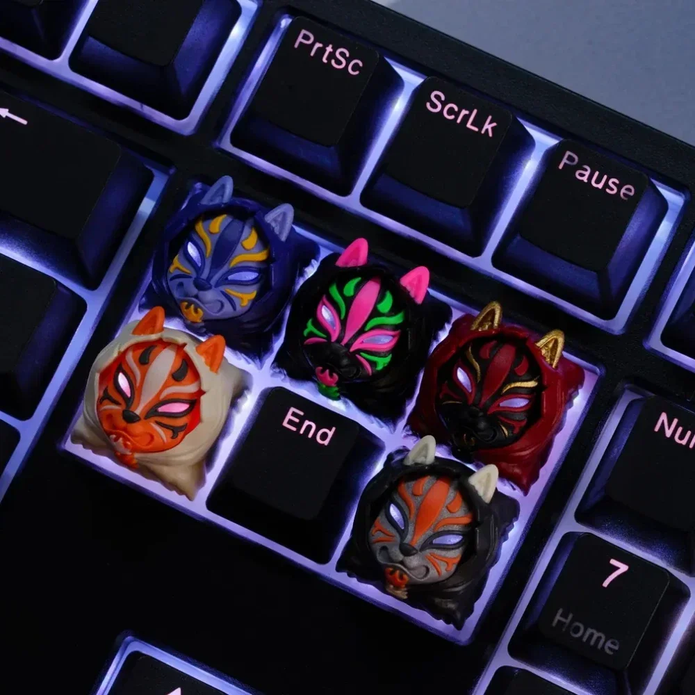 ECHOME Anime Keycap Custom HOT KEYS HKP Kitsune Keyboard Caps Original Artisan Cherry Profile Key Caps Mechanical Keyboard Gamer
ECHOME Anime Keycap Custom HOT KEYS HKP Kitsune Keyboard Caps Original Artisan Cherry Profile Key Caps Mechanical Keyboard Gamer