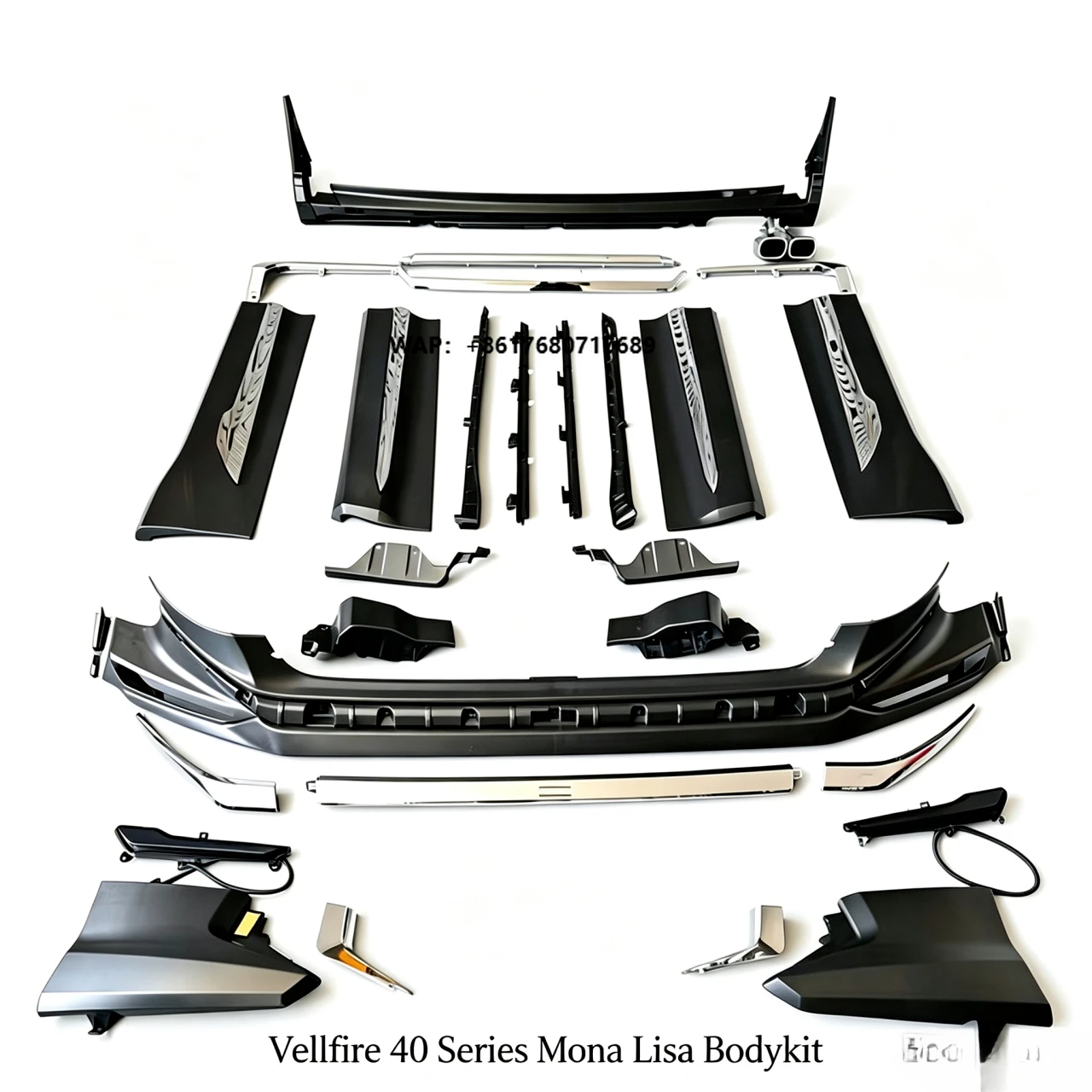 OEM Style 2024 ABS Body Kit for Alphard Vellfire 40 Series Front Lip Side Skirt Rear Diffuser
OEM Style 2024 ABS Body Kit for Alphard Vellfire 40 Series Front Lip Side Skirt Rear Diffuser