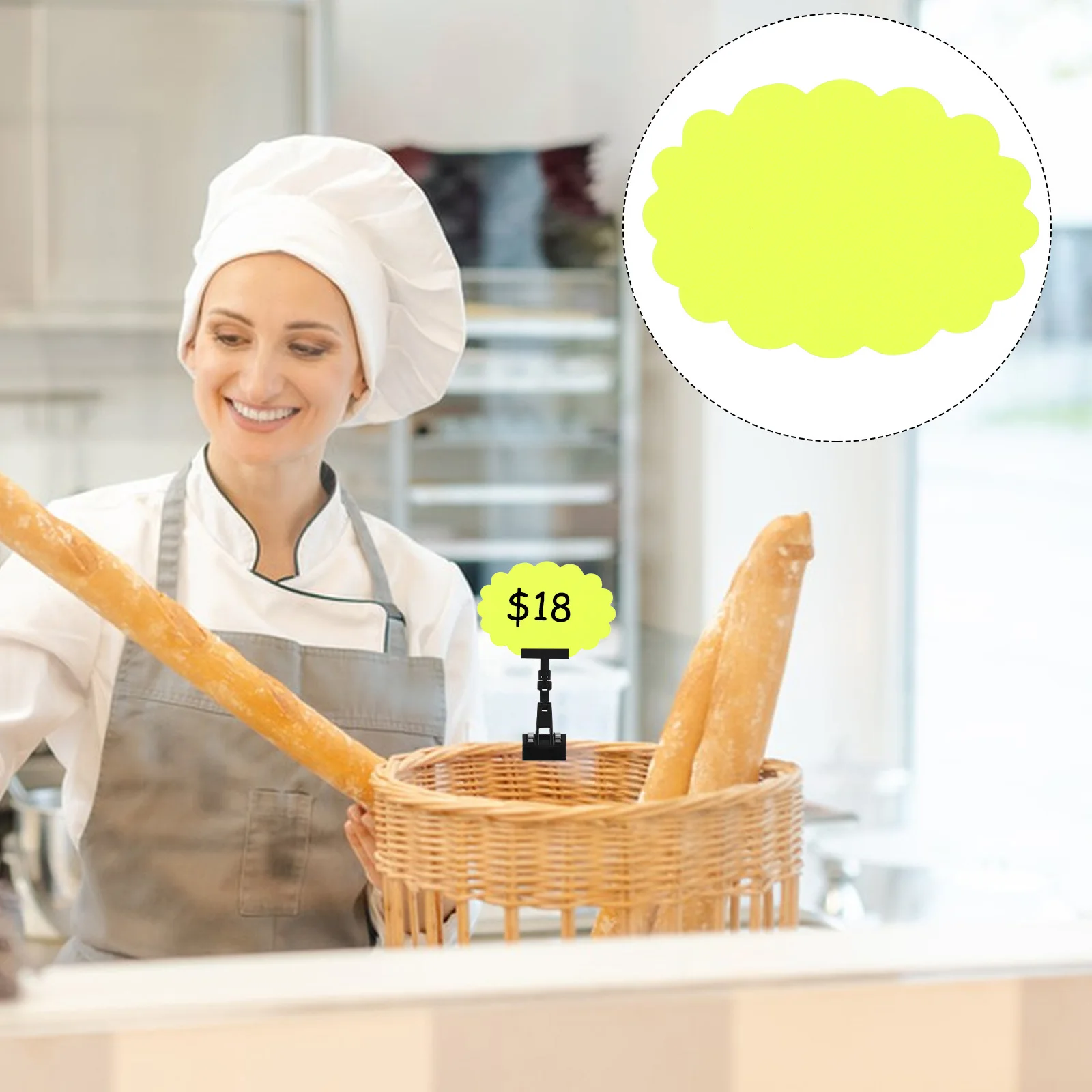 100Pcs Blank Price Labels Large Capacity Highly Visible for Commerce Clothing Jewelry Garage Sales Retail Store Pricing Tags
100Pcs Blank Price Labels Large Capacity Highly Visible for Commerce Clothing Jewelry Garage Sales Retail Store Pricing Tags