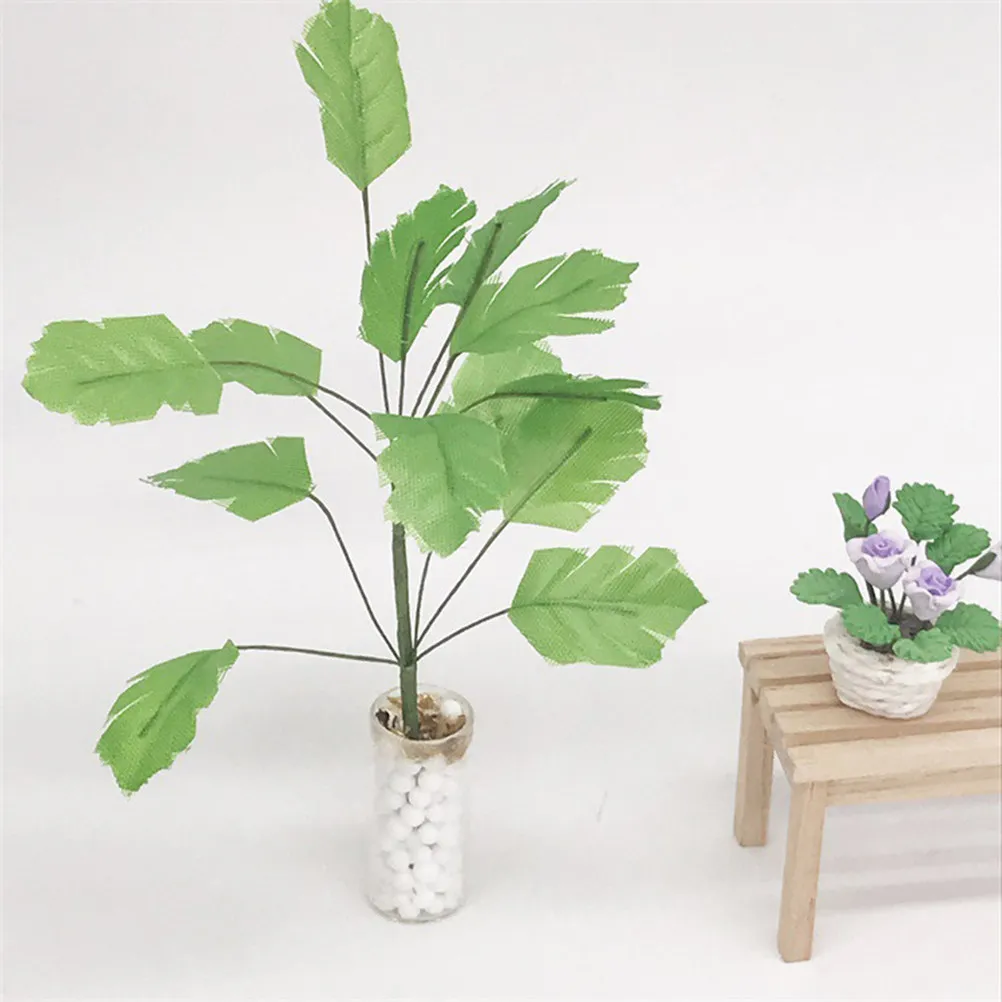 Miniature Greenery Banana Tree 15x4cm Realistic Simulation Potted Plant Natural Look for Dollhouse Garden Decor Home Office
Miniature Greenery Banana Tree 15x4cm Realistic Simulation Potted Plant Natural Look for Dollhouse Garden Decor Home Office