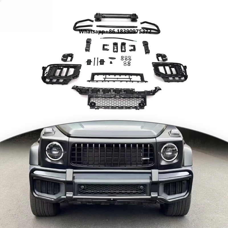 W464 to W465 G63 Bull Bar with Bumper Vents G Class G63 1V1 Front Guard Upgrade Replace Front Bumper Guard Accessory
W464 to W465 G63 Bull Bar with Bumper Vents G Class G63 1V1 Front Guard Upgrade Replace Front Bumper Guard Accessory