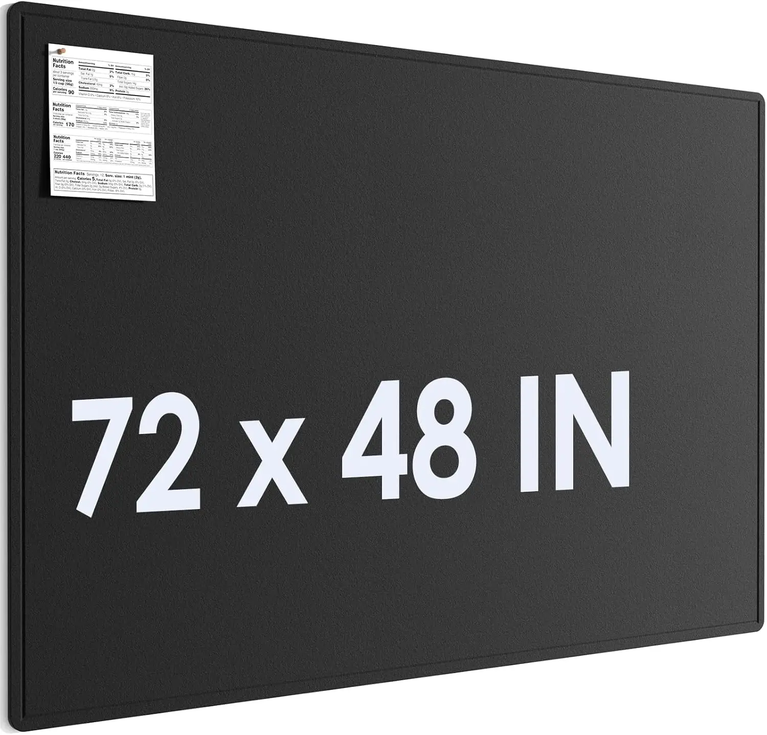 Large Felt Bulletin Board 72x48 Inches Foldable Vision Board for Office Home School Decorative Display Black
Large Felt Bulletin Board 72x48 Inches Foldable Vision Board for Office Home School Decorative Display Black