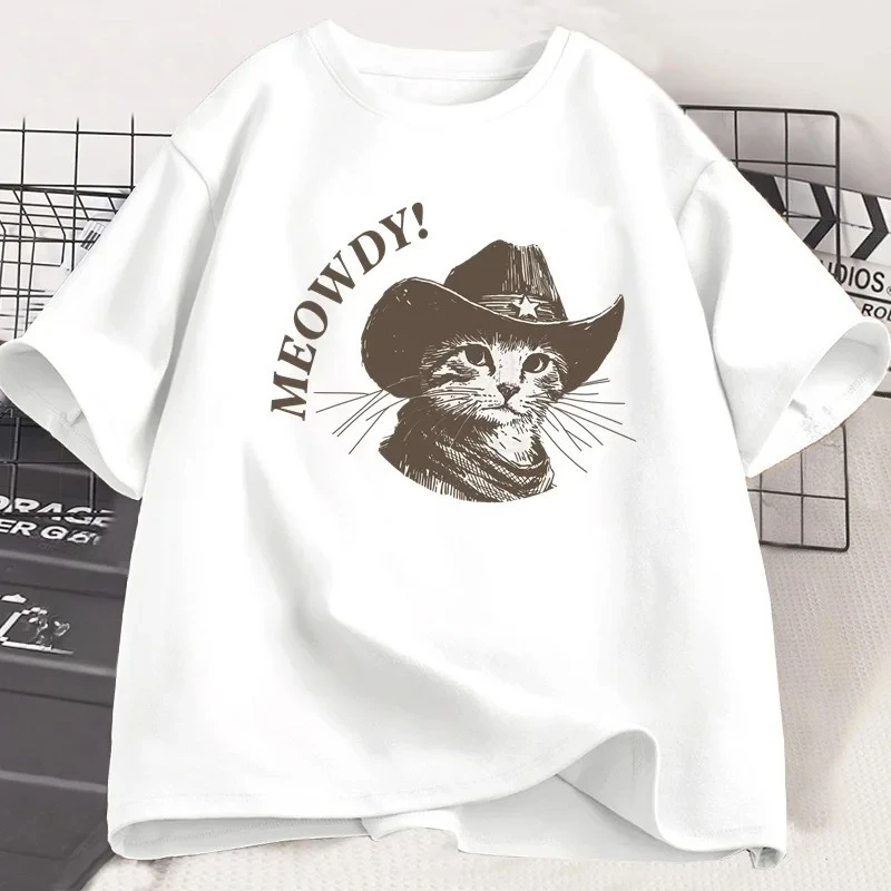 Футболка Meowdy Cowboy Cat, мужская винтажная футболка с ковбойским котом, забавная футболка 90-х годов с милым котенком, футболка с принтом в стиле вестерн, топы Streetwer
Футболка Meowdy Cowboy Cat, мужская винтажная футболка с ковбойским котом, забавная футболка 90-х годов с милым котенком, футболка с принтом в стиле вестерн, топы Streetwer