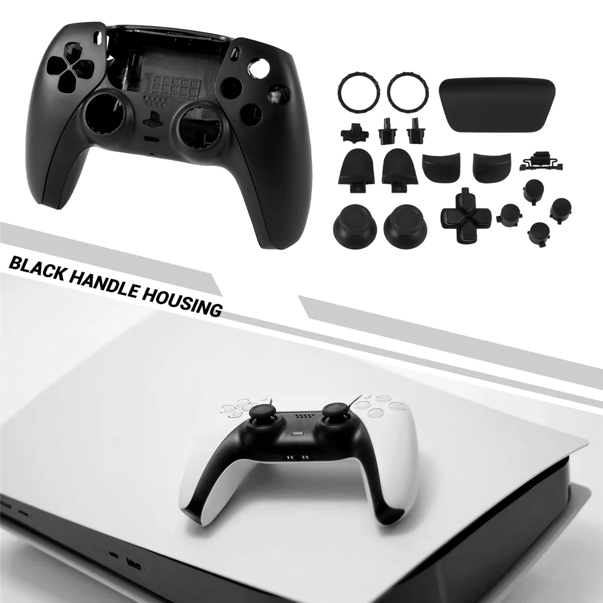 Лидер продаж, запасная часть для PS5 BDM-010, корпус контроллера, чехол для игрового контроллера с кнопками, черный
Лидер продаж, запасная часть для PS5 BDM-010, корпус контроллера, чехол для игрового контроллера с кнопками, черный