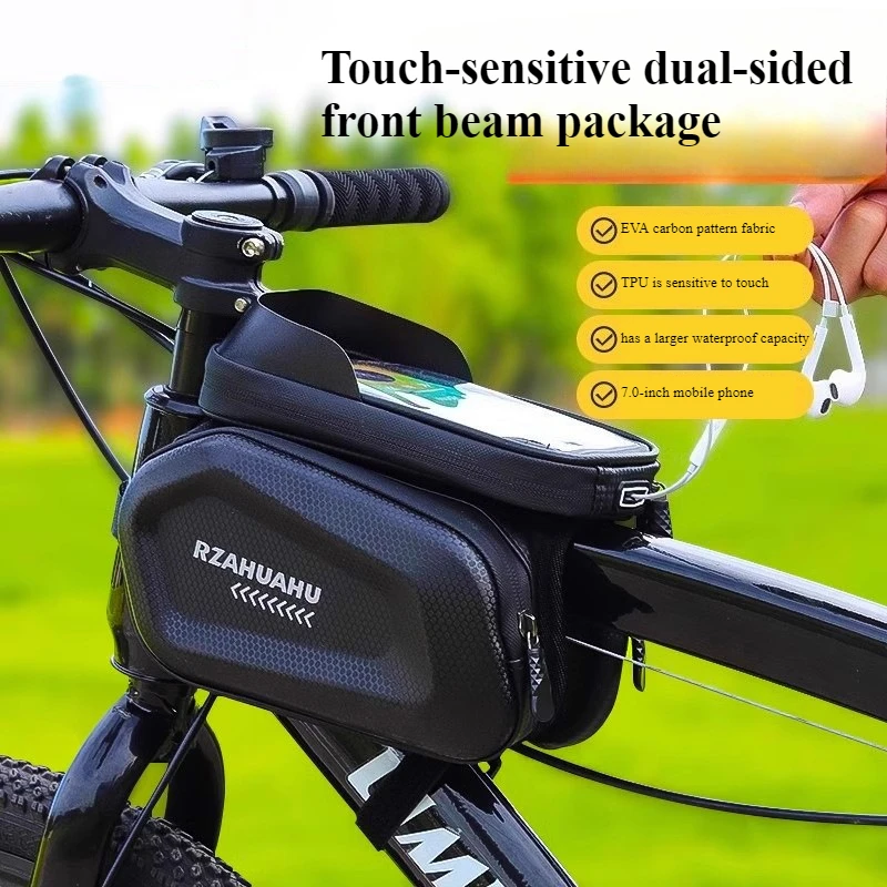 Phone Hard Case Top Tube Bag Large Capacity Waterproof Reflective Mtb Road Bicycle Saddle Bag Head Bag
Phone Hard Case Top Tube Bag Large Capacity Waterproof Reflective Mtb Road Bicycle Saddle Bag Head Bag