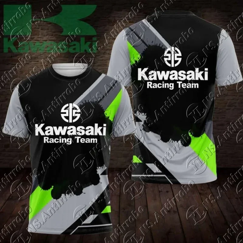 25-26 Summer New Men's Motorcycle T-shirt Kawasaki Logo 3D Printed Casual Short Sleeve Breathable T-shirt Fashionable Cool Trend
25-26 Summer New Men's Motorcycle T-shirt Kawasaki Logo 3D Printed Casual Short Sleeve Breathable T-shirt Fashionable Cool Trend