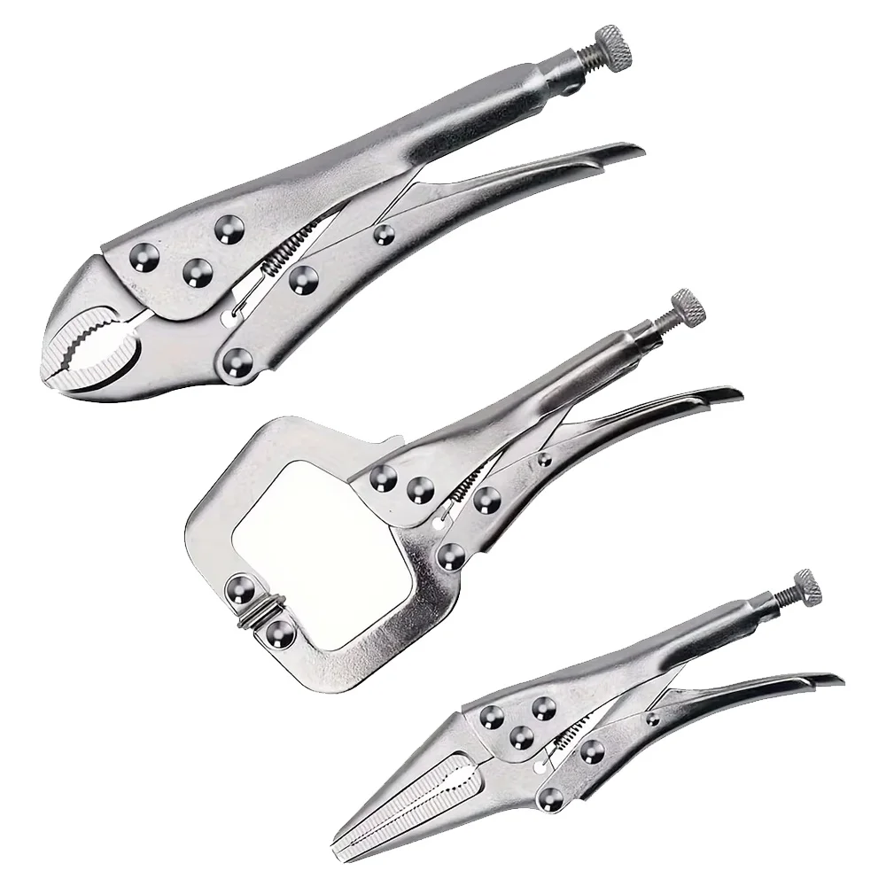 Heavy Duty Locking Pliers with Adjustable Metal Face Clamp for Woodworking and Welding Repairs - Multifunctional Pressure Pliers
Heavy Duty Locking Pliers with Adjustable Metal Face Clamp for Woodworking and Welding Repairs - Multifunctional Pressure Pliers