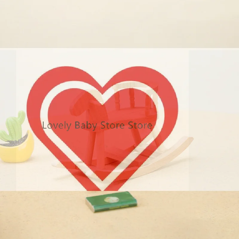 【BS】1PC Doll house decoration mini wooden horse rocking chair model photo scene props
【BS】1PC Doll house decoration mini wooden horse rocking chair model photo scene props