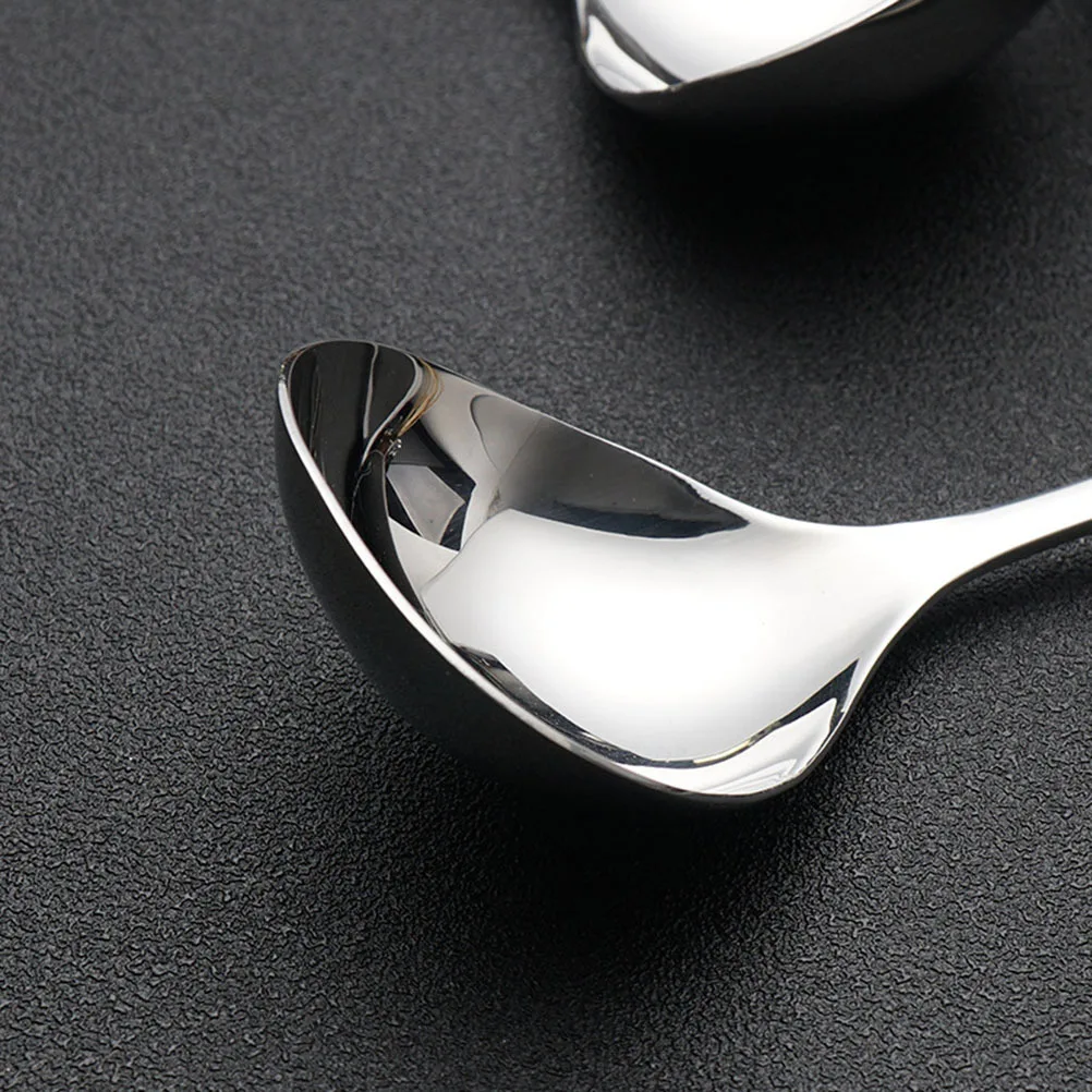 304 Stainless Steel Soup Large Round Hot Pot Spoon Long Handle Kitchen Cutlery Food Grade Thickened Mirror Finish Easy
304 Stainless Steel Soup Large Round Hot Pot Spoon Long Handle Kitchen Cutlery Food Grade Thickened Mirror Finish Easy