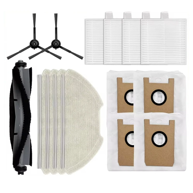Caci For AIRROBO T20+ Robot Vacuum Cleaner Roller Side Brush Filter Mop Cloth Dust Bag Part Accessory
Caci For AIRROBO T20+ Robot Vacuum Cleaner Roller Side Brush Filter Mop Cloth Dust Bag Part Accessory