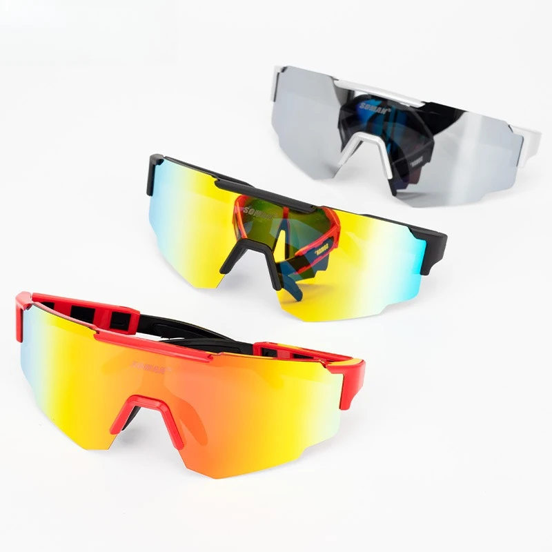 Windproof Bicycle Sunglasses, Outdoor Sports Riding Sunglasses, European and American Style Colorful Men's and Women's Sunglasse
Windproof Bicycle Sunglasses, Outdoor Sports Riding Sunglasses, European and American Style Colorful Men's and Women's Sunglasse