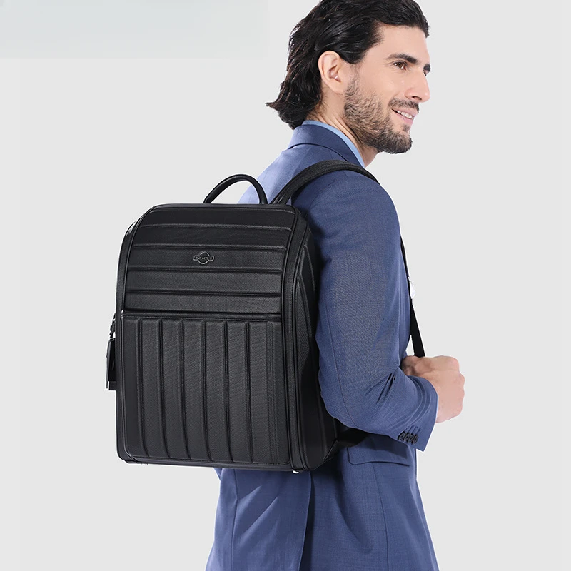 New business men's high-end backpack travel business trip computer bag fashion and leisure
New business men's high-end backpack travel business trip computer bag fashion and leisure