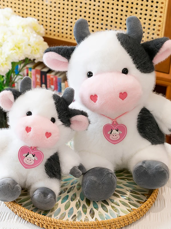 Cute Black And White Cow Plush Toy Stuffed Doll Pillow Children's Soothing Gift Sitting Position Soft Short Plush Material
Cute Black And White Cow Plush Toy Stuffed Doll Pillow Children's Soothing Gift Sitting Position Soft Short Plush Material