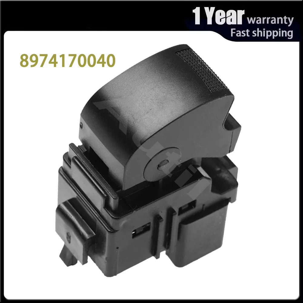 Car Accessories Passenger Power Window Control Switch Lifter Button 8974170040 for Isuzu D-MAX 2012 2013 2014 2015 8-97417004-0
Car Accessories Passenger Power Window Control Switch Lifter Button 8974170040 for Isuzu D-MAX 2012 2013 2014 2015 8-97417004-0