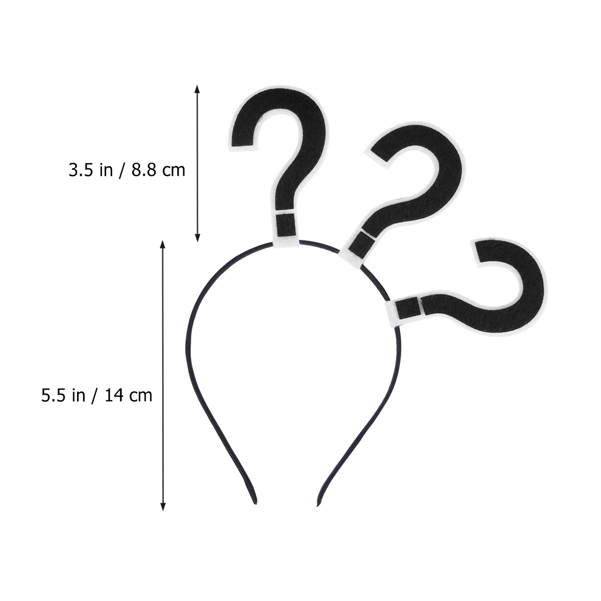 Funny Head Hoop Hair Bands Cute Question Mark Design Lightweight Women Girls Accessories Christmas Birthday Toddler Teen Adult
Funny Head Hoop Hair Bands Cute Question Mark Design Lightweight Women Girls Accessories Christmas Birthday Toddler Teen Adult