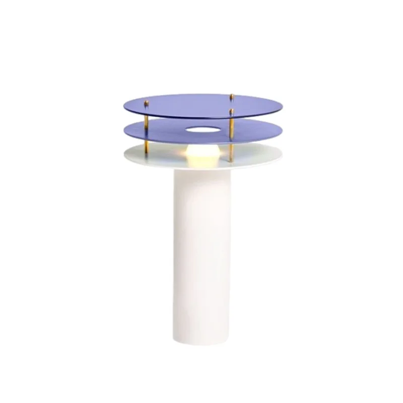 Personalized and creative color round table lamp, bedroom study children's room acrylic decorative table
Personalized and creative color round table lamp, bedroom study children's room acrylic decorative table