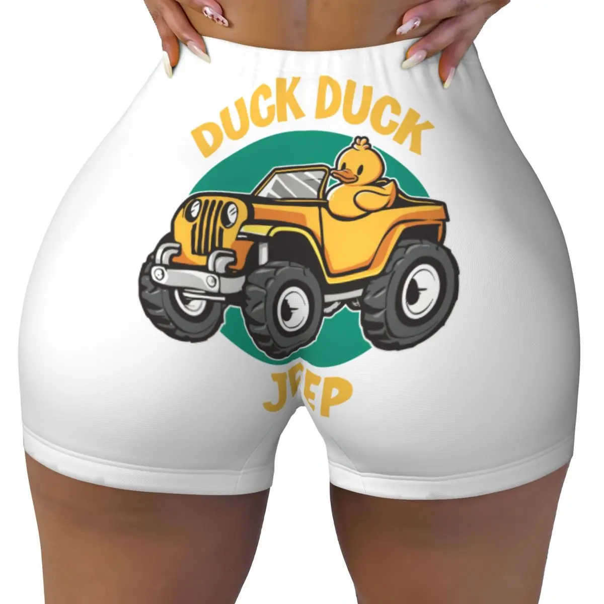 Изготовленные на заказ шорты для бега Duck Duck Jeeps Gym Biker, женские шорты для йоги для тренировок
Изготовленные на заказ шорты для бега Duck Duck Jeeps Gym Biker, женские шорты для йоги для тренировок