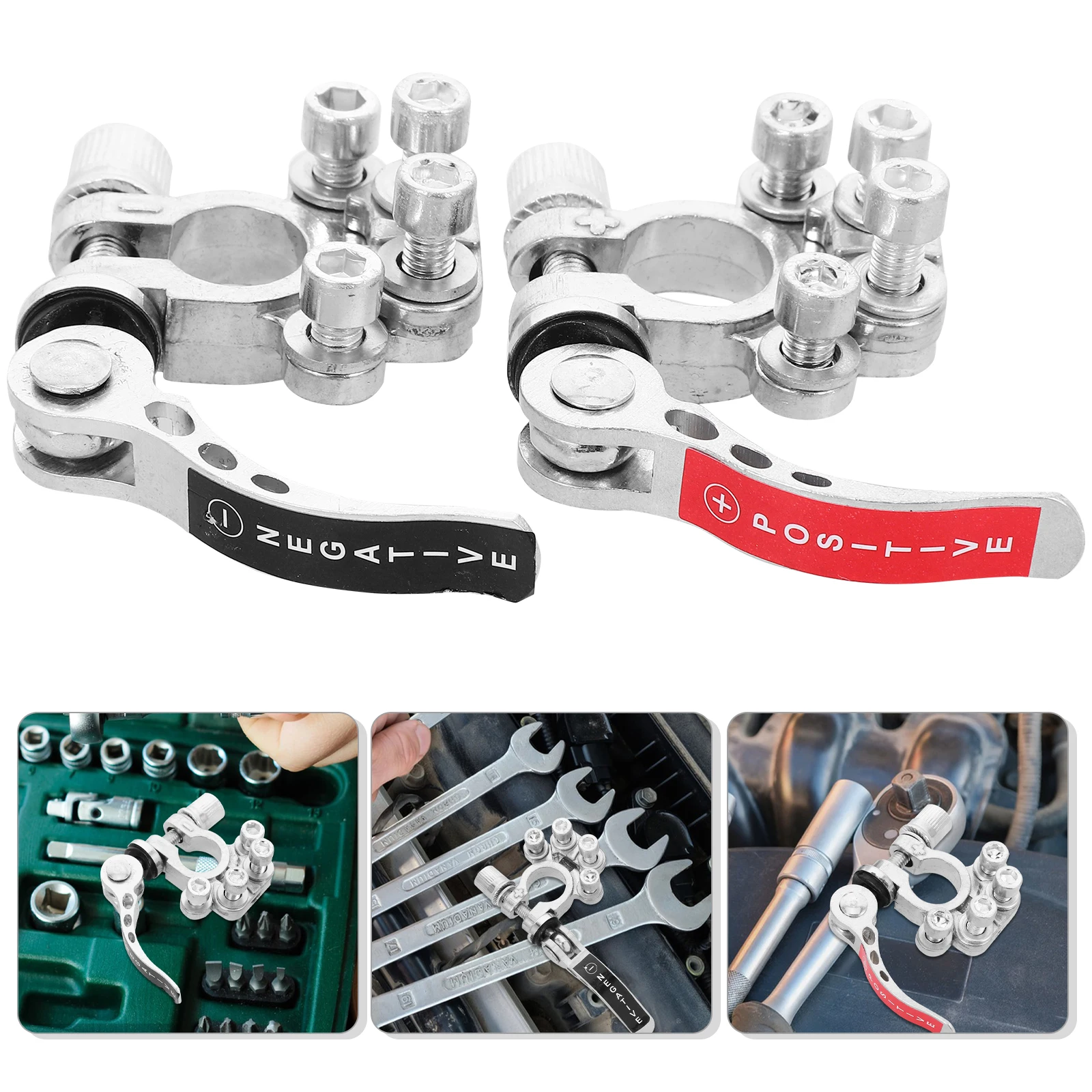 Car Terminal Clamp Zinc Alloy Marine Connectors Quick Disconnect Vehicle Clips With Wrench Adapters For Multiple 
Car Terminal Clamp Zinc Alloy Marine Connectors Quick Disconnect Vehicle Clips With Wrench Adapters For Multiple