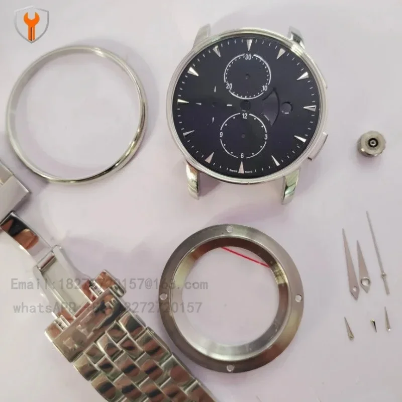 7750 case, M8607 case, watch case, watch accessories, sapphire mirror stainless steel case.
7750 case, M8607 case, watch case, watch accessories, sapphire mirror stainless steel case.