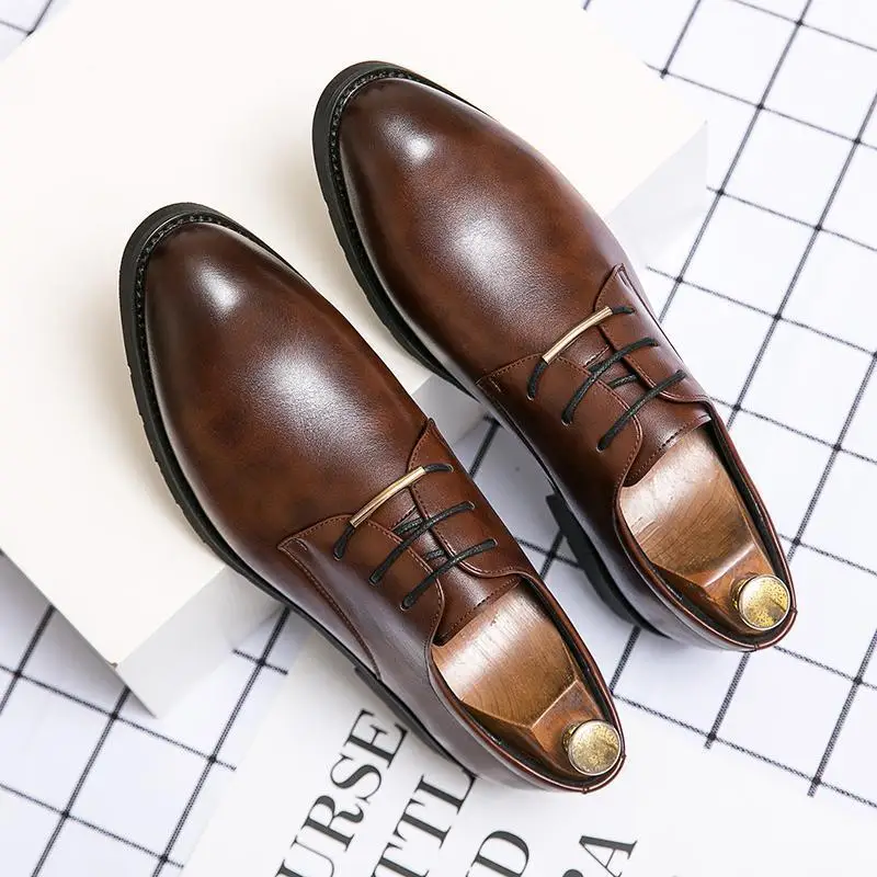 Fashion Wedding Shoes Leather Shoes Men's Business Dress Classic Casual Shoes Men
Fashion Wedding Shoes Leather Shoes Men's Business Dress Classic Casual Shoes Men