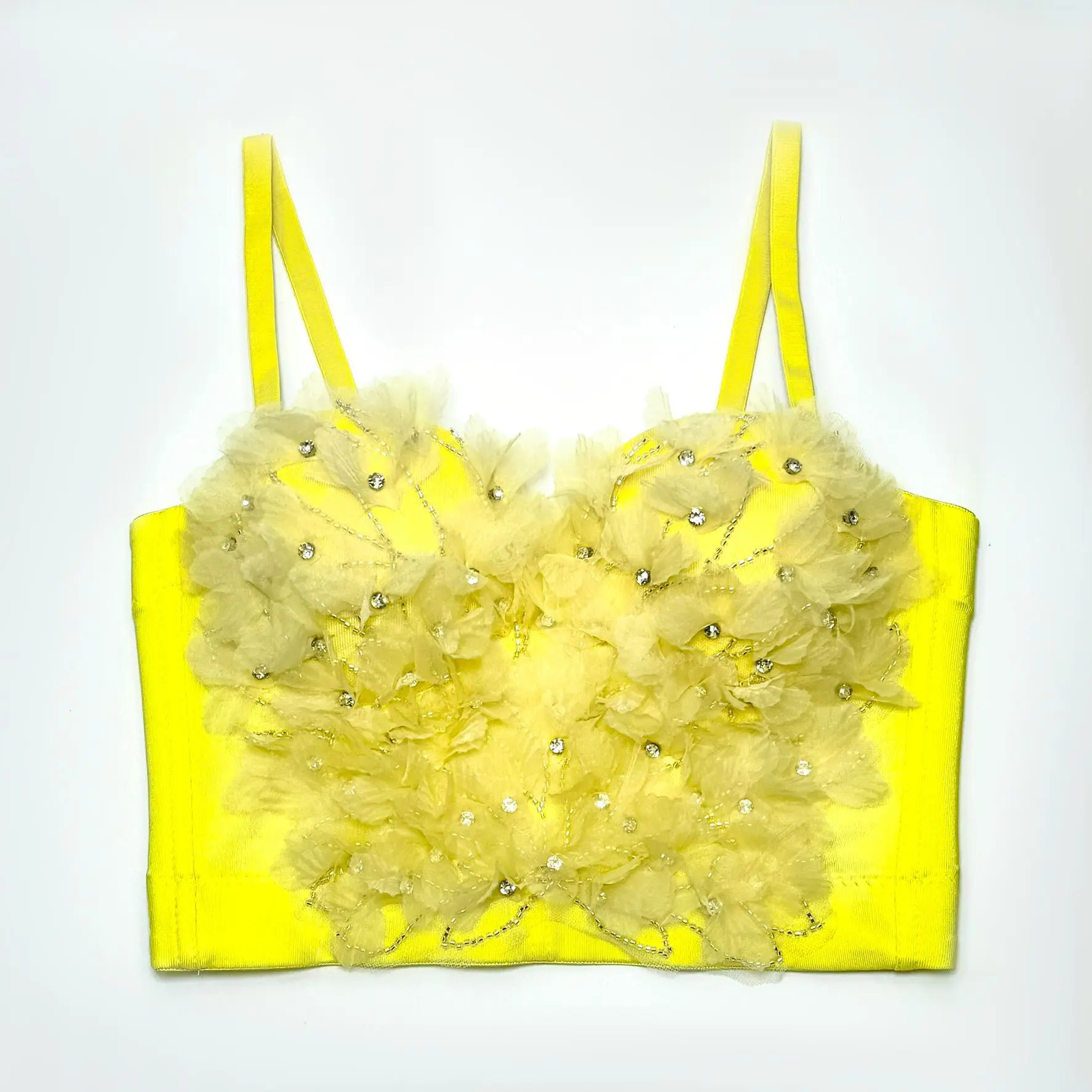 New Style Small Flower Beaded Fishbone Strapless Bustier For Women Sexy Body-Shaping Slimming Strapless Vest For Women
New Style Small Flower Beaded Fishbone Strapless Bustier For Women Sexy Body-Shaping Slimming Strapless Vest For Women