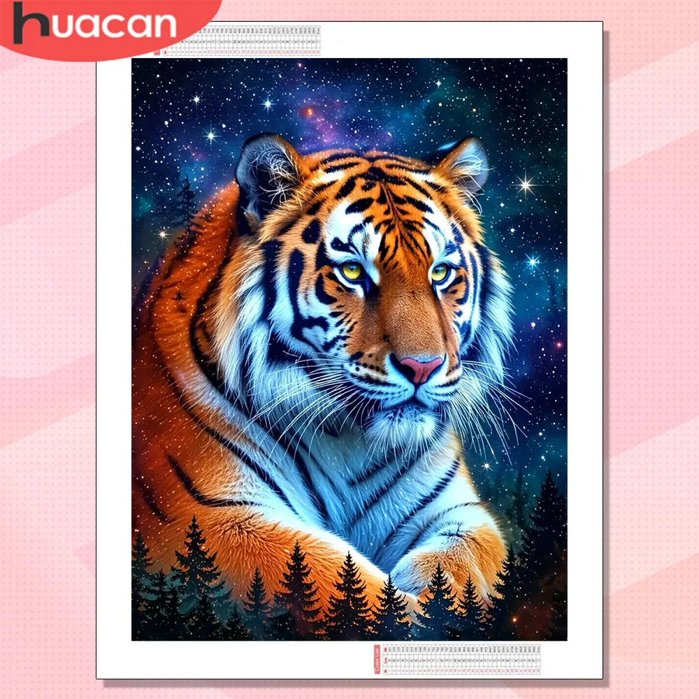 HUACAN Diamond Painting Kit Tiger Animal Diamond Mosaic Art Kits Gift Handicrafts Rhinestones Wall Decoration Living Room
HUACAN Diamond Painting Kit Tiger Animal Diamond Mosaic Art Kits Gift Handicrafts Rhinestones Wall Decoration Living Room
