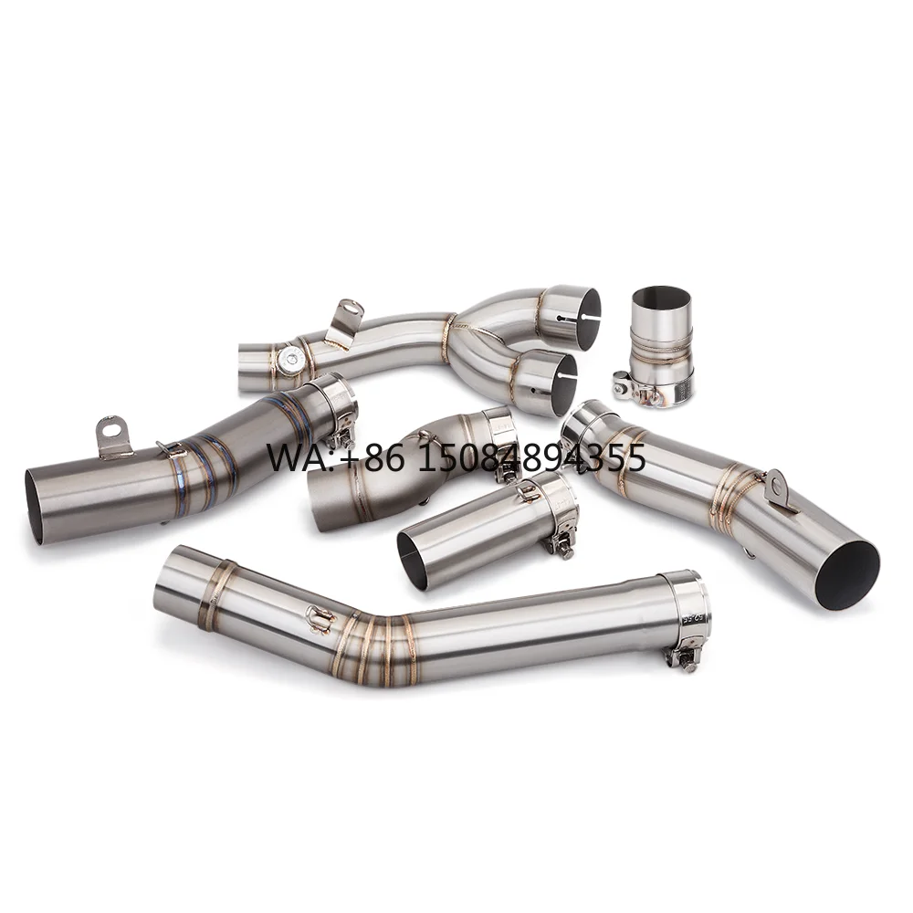 New Slip-On YZF-R6 1998-2021 Motorcycle Exhaust Connection Pipe 51mm Middle Pipe for 2006-2019 Models
New Slip-On YZF-R6 1998-2021 Motorcycle Exhaust Connection Pipe 51mm Middle Pipe for 2006-2019 Models