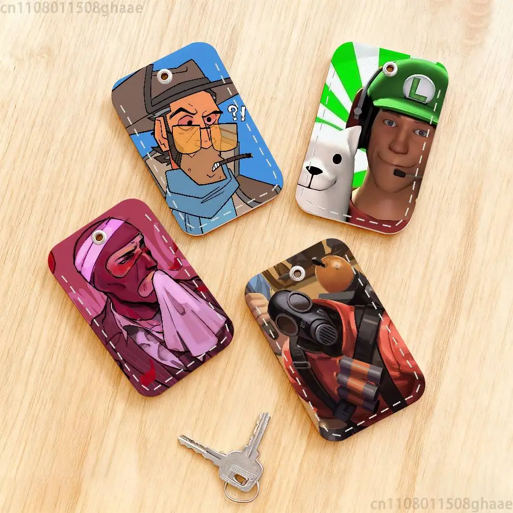 Game T-Team Fortress 2 Scout Tf2 Keychain Card Holder, Badge Credit Card Holder, Student ID Card Holder
Game T-Team Fortress 2 Scout Tf2 Keychain Card Holder, Badge Credit Card Holder, Student ID Card Holder