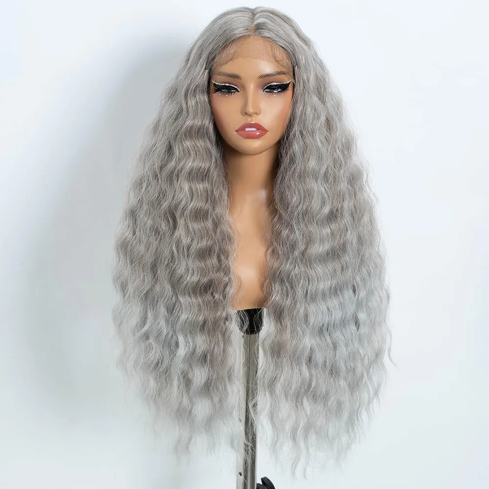 Water Wavy Wig Long Wavy Lace Front Wig For Women T-Part Natural Hairline Syn...
Water Wavy Wig Long Wavy Lace Front Wig For Women T-Part Natural Hairline Syn...