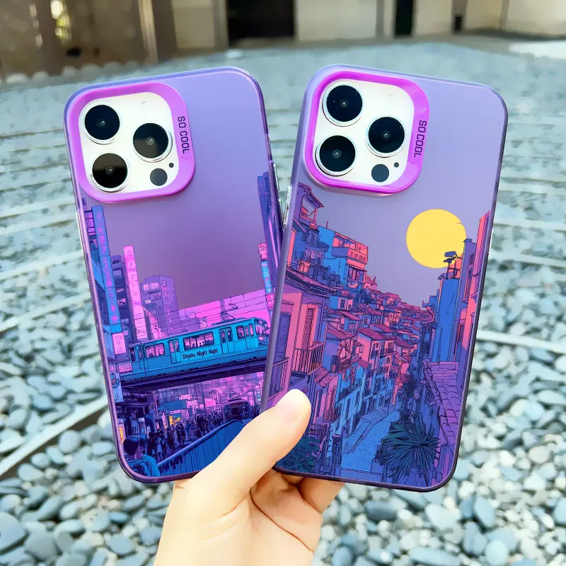 The City Urban Transportation Cyberpunk Metro Laser Phone Case For iPhone 14 13 12 Mini 11 Pro Max 16 15 Pro Max Plus Cover Capa
The City Urban Transportation Cyberpunk Metro Laser Phone Case For iPhone 14 13 12 Mini 11 Pro Max 16 15 Pro Max Plus Cover Capa