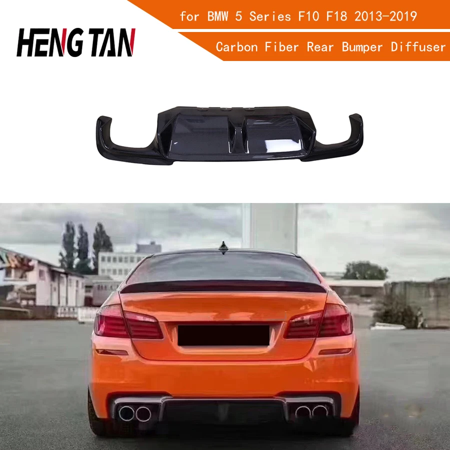 Carbon Fiber For BMW F10 F18 M5 Sedan 2012 - 2017 Car Rear Bumper Lip Diffuser Spoiler Parts Upgrade Body kit
Carbon Fiber For BMW F10 F18 M5 Sedan 2012 - 2017 Car Rear Bumper Lip Diffuser Spoiler Parts Upgrade Body kit