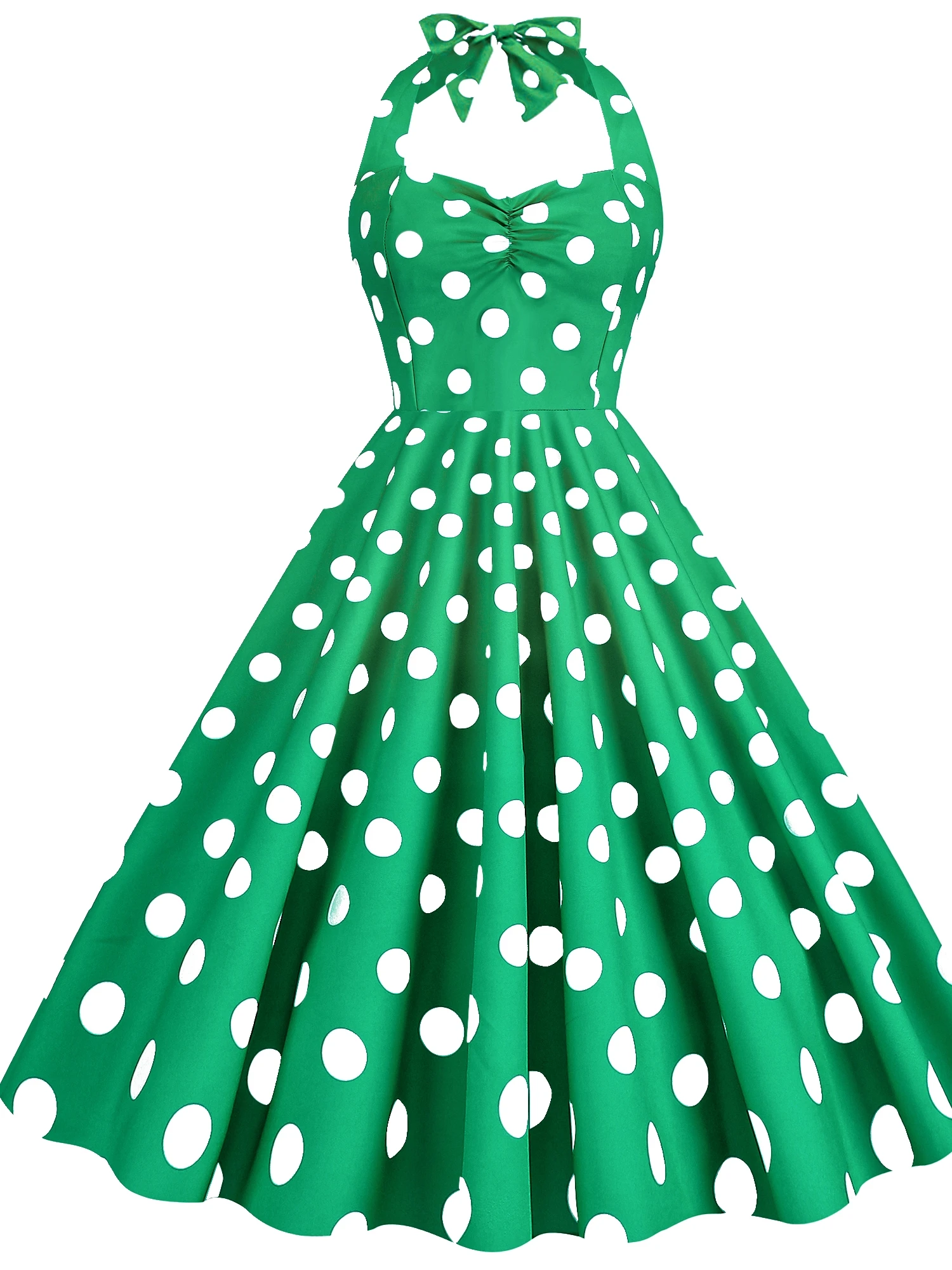 Elegant Retro Polka Dot Print Sling Neck Backless Sleeveless Slim Fit Dress Dance Skirt Sweet Princess Style Polyester Cotton...
Elegant Retro Polka Dot Print Sling Neck Backless Sleeveless Slim Fit Dress Dance Skirt Sweet Princess Style Polyester Cotton...