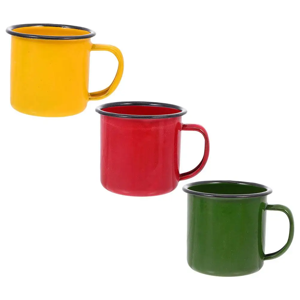Colored Enamel Mug 6CM Thick Vintage Retro Cups Children Tea Water Healthy Small Portable AntiSlip Handle Glass Kitchen
Colored Enamel Mug 6CM Thick Vintage Retro Cups Children Tea Water Healthy Small Portable AntiSlip Handle Glass Kitchen