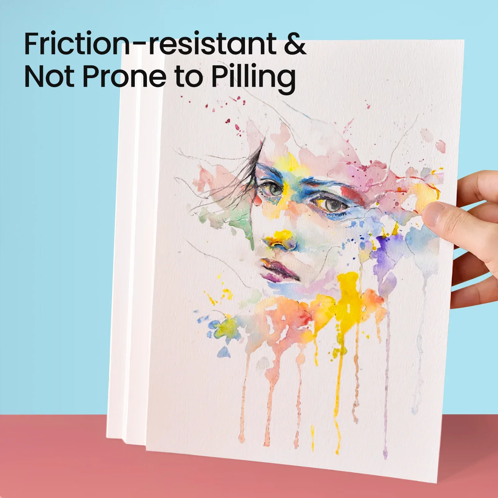 WOOMER 10 Sheets 100% Cotton Watercolor Paper A5 (32K) Cold Press Textured Acid Free Professional Art Paper Painting Accessories
WOOMER 10 Sheets 100% Cotton Watercolor Paper A5 (32K) Cold Press Textured Acid Free Professional Art Paper Painting Accessories