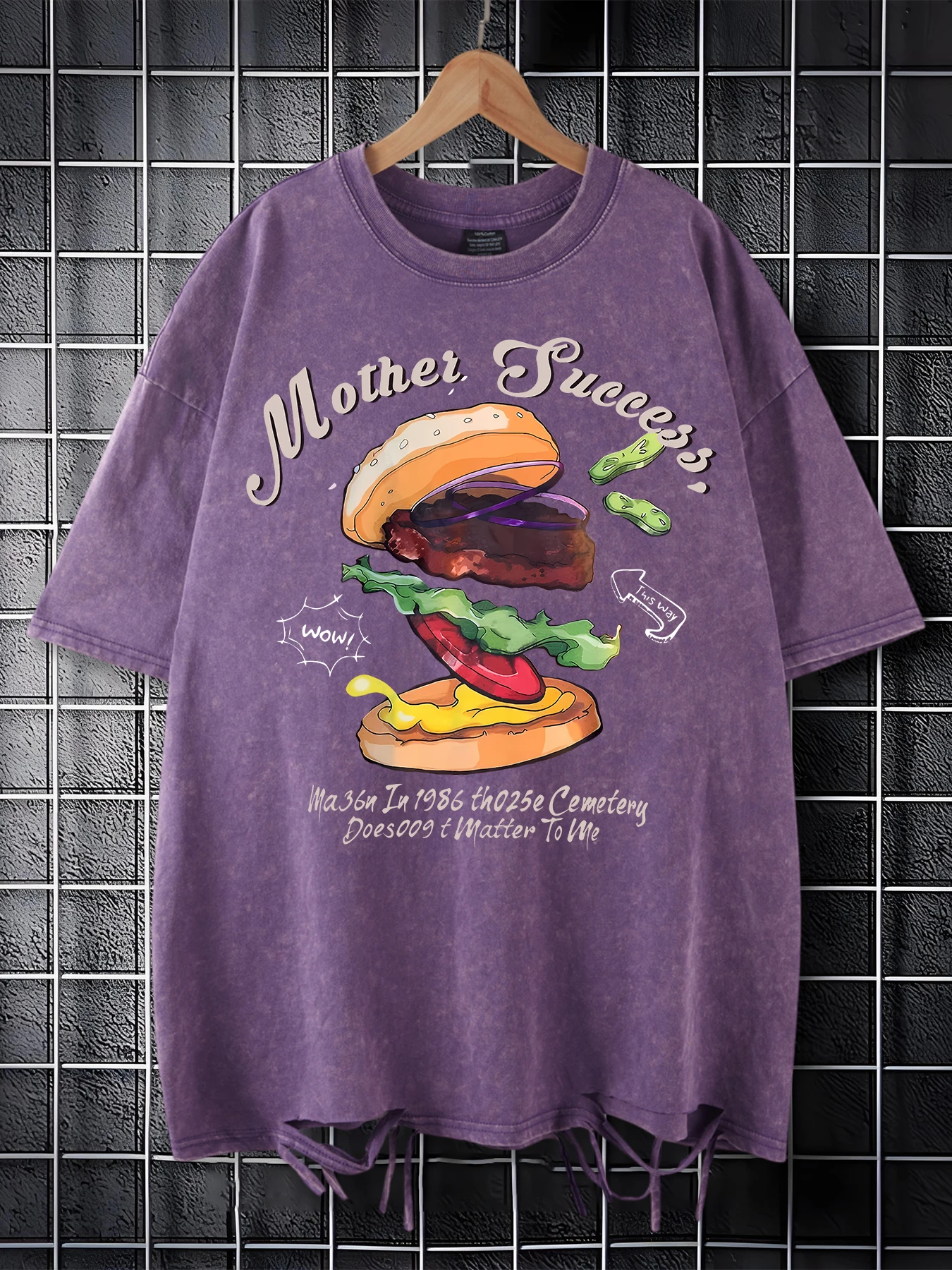 Вкусный дизайн гамбургера, футболка с потертыми отверстиями, мужская хлопковая модная футболка унисекс, повседневная футболка, удобная одежда с коротким рукавом
Вкусный дизайн гамбургера, футболка с потертыми отверстиями, мужская хлопковая модная футболка унисекс, повседневная футболка, удобная одежда с коротким рукавом