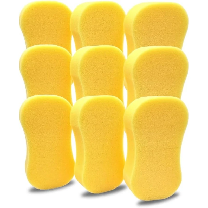 Car Sponges Pack of 9 - Large Washing and Cleaning Supplies for Auto Care
Car Sponges Pack of 9 - Large Washing and Cleaning Supplies for Auto Care