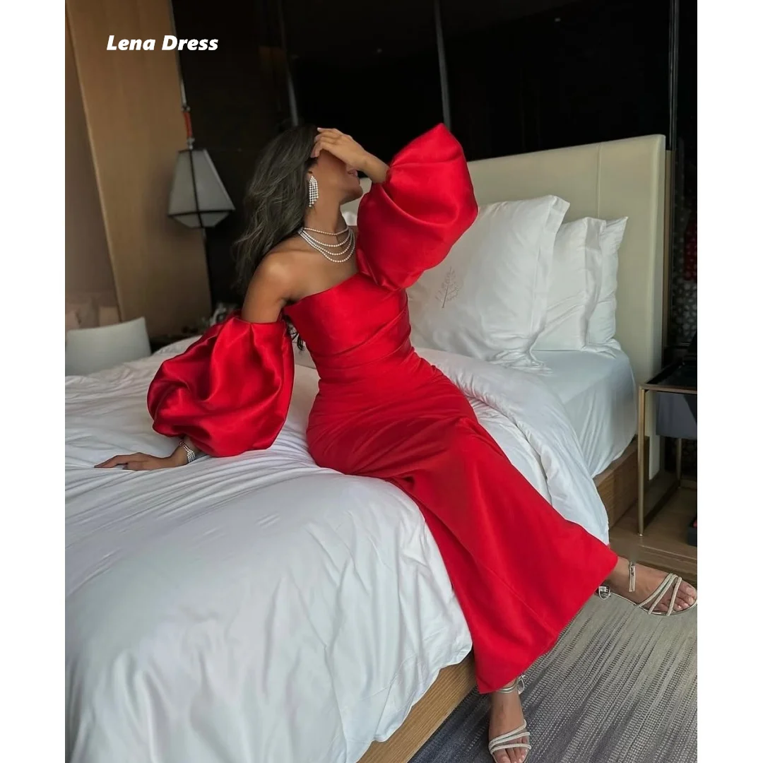 Lena Off-shoulder Evening Dresses Woman Elegant Woman Party Dress Short Sleeve Custom Made Satin Cloth Mermaid Ball Gown Dress
Lena Off-shoulder Evening Dresses Woman Elegant Woman Party Dress Short Sleeve Custom Made Satin Cloth Mermaid Ball Gown Dress