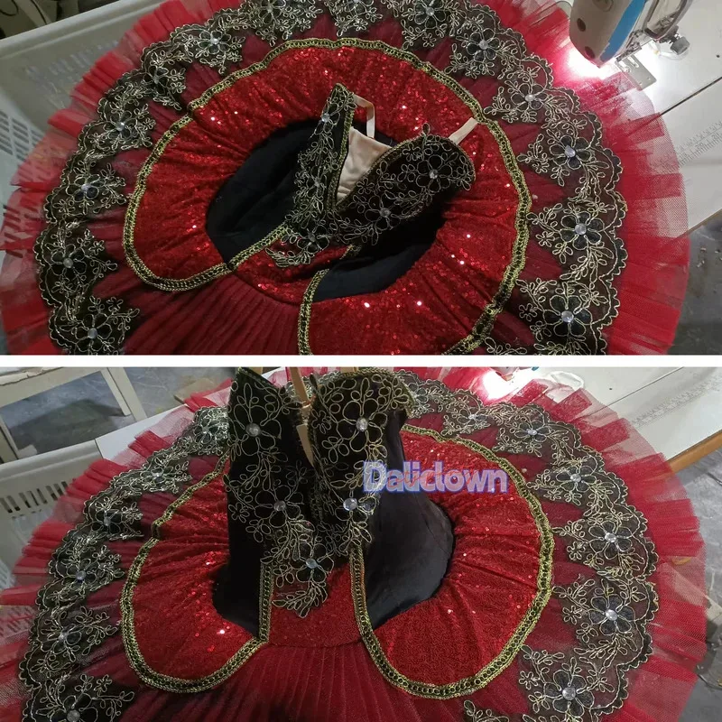 Girl Ballet Tutu Skirts Professional Dance Wear Red Pancake Ballerina Party Dress Ballet Leotard Kids Child Performance Costume
Girl Ballet Tutu Skirts Professional Dance Wear Red Pancake Ballerina Party Dress Ballet Leotard Kids Child Performance Costume