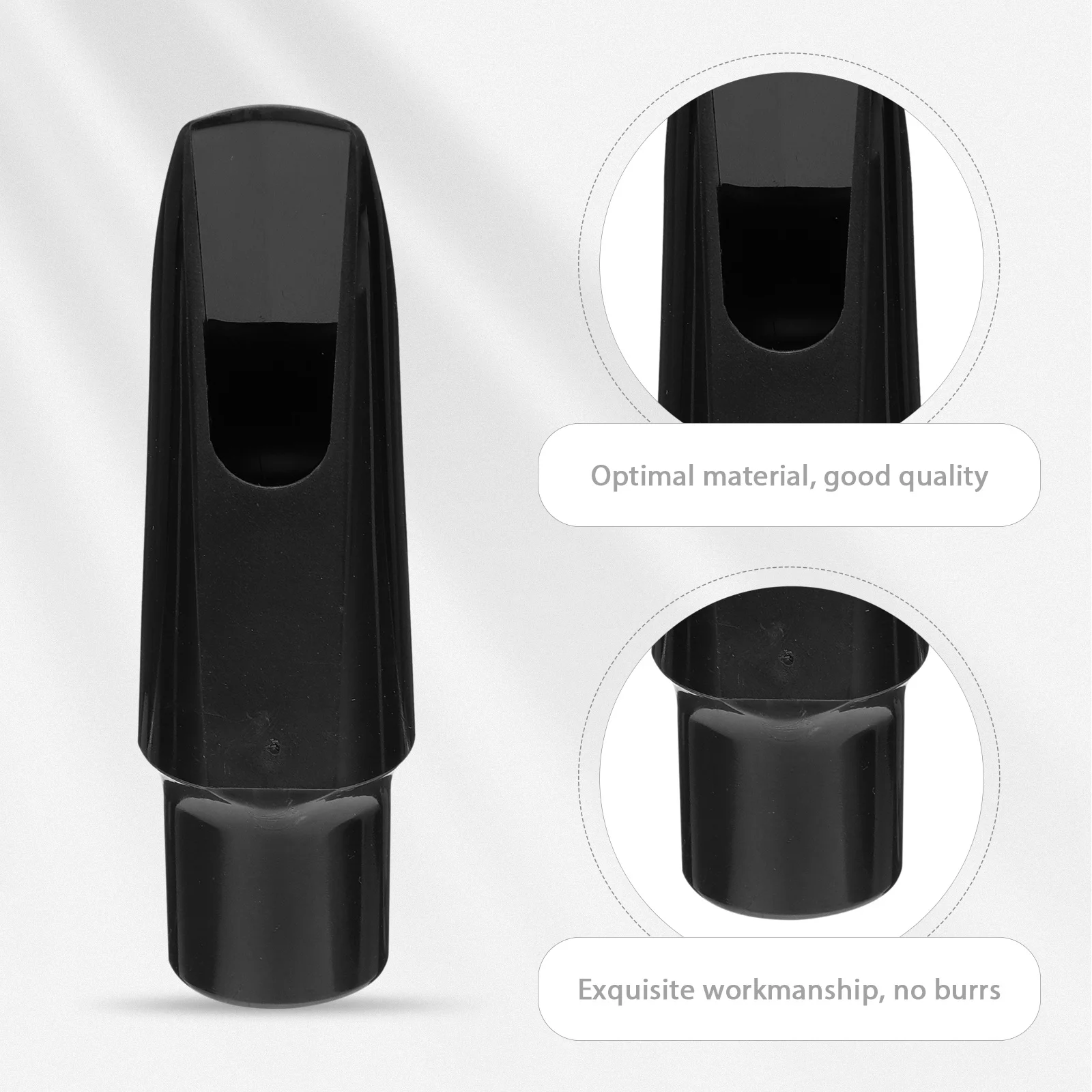 Musical Instrument Saxophone Mouthpiece Food Grade Plastic Professional Alto Flute Head
Musical Instrument Saxophone Mouthpiece Food Grade Plastic Professional Alto Flute Head
