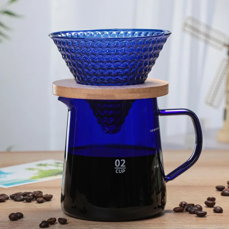 Blue Color Coffee Sharing Pot 300ML/500ML, Suitable for V90 Coffee Pot Set, Home Office Hand Brewing Portable Coffee Tool
Blue Color Coffee Sharing Pot 300ML/500ML, Suitable for V90 Coffee Pot Set, Home Office Hand Brewing Portable Coffee Tool