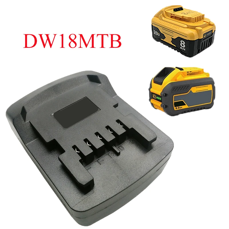Battery Adapter Converter DW18MTB for Dewalt 18V 20V Lithium-Ion Batteries Compatible for Metabo 18V Batteries Power Tools
Battery Adapter Converter DW18MTB for Dewalt 18V 20V Lithium-Ion Batteries Compatible for Metabo 18V Batteries Power Tools