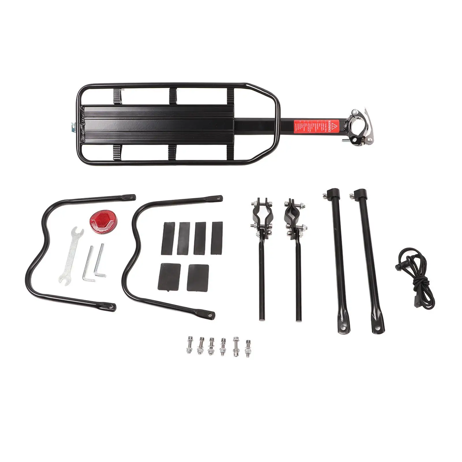 Aluminum Alloy Luggage Carrier Rack - Easy Install Rear Rack with Quick Release for Efficient Maintenance
Aluminum Alloy Luggage Carrier Rack - Easy Install Rear Rack with Quick Release for Efficient Maintenance