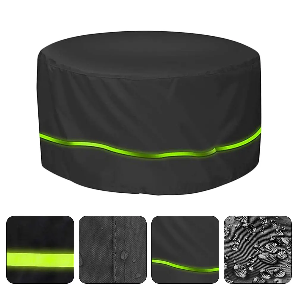1pc Waterproof Table Round Oxford Cloth Uv Resistant Garden Outdoor Desk Balcony Terrace Waterproof Table Protection Cover Black
1pc Waterproof Table Round Oxford Cloth Uv Resistant Garden Outdoor Desk Balcony Terrace Waterproof Table Protection Cover Black