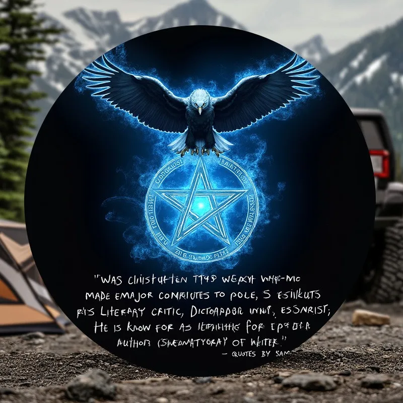 Mystic Eagle Pentagram Spare Tire Cover Durable Polyester UV Resistant Protector for SUV
Mystic Eagle Pentagram Spare Tire Cover Durable Polyester UV Resistant Protector for SUV